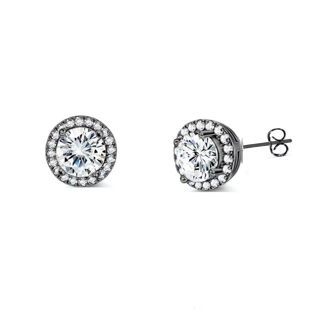 Real Gold Stainless Steel Earrings