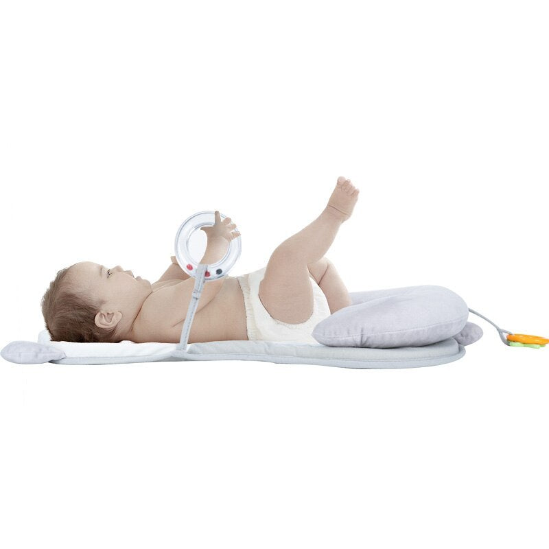Baby Positioning Pad & Sleeping Pillow - Anti-Deflection Head Correction Support for Infant Sleep