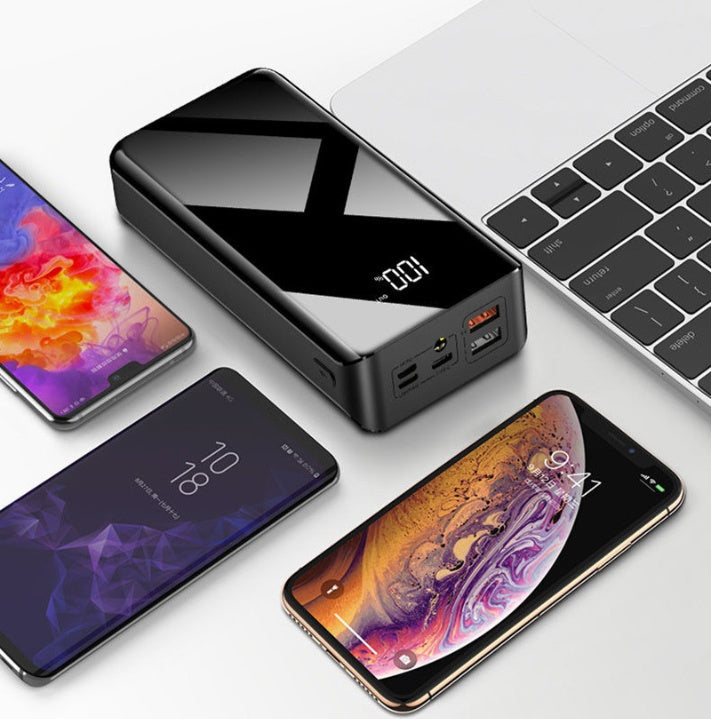 30,000mAh Power Bank - High Capacity Portable Charger for Phones, Tablets & Devices