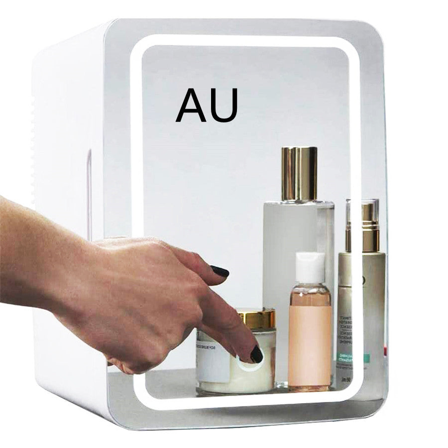 Mini Makeup Fridge - Portable Cosmetic Refrigerator & Warmer for Skincare, Beauty & Perfume Products