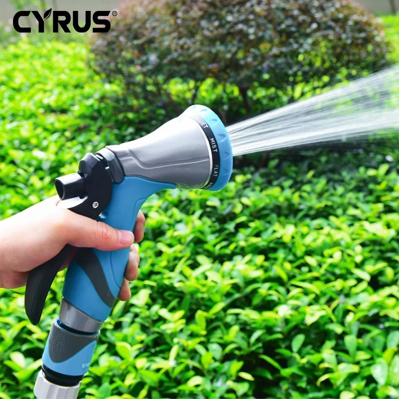 Aluminium Alloy Garden Sprayer - 10 Mode Water Spray Bottle & Mist Gun for Plant Watering | Home Tools & Accessories