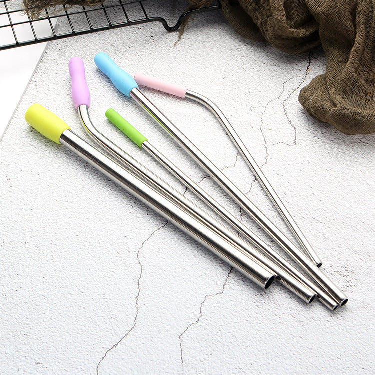 Creative Stainless Steel Straws - Colorful Metal Straws for Beverages | Eco-Friendly Drinkware