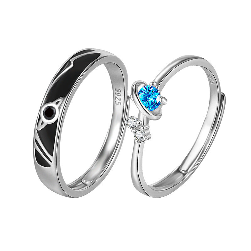 Dream Planet Couple Rings - Fashion Personality Rings for Men & Women | Stylish Matching Jewelry