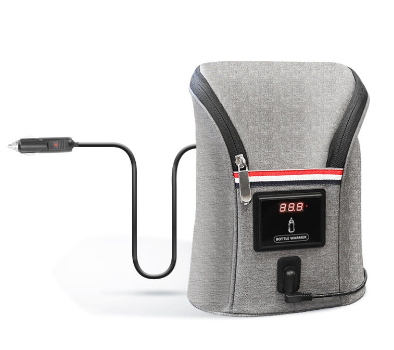 Car USB Baby Bottle Warmer - Portable Travel Breast Milk Warmer for On-the-Go Parents