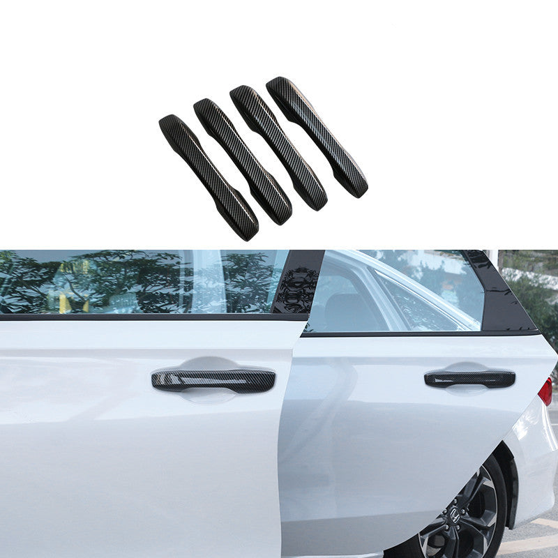 Car Door Handle Decorative Stickers - Stylish Auto Accessories for Exterior Customisation & Protection