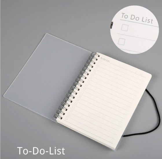 Plastic Cover Spiral Coil Notebook - Durable & Stylish Journal for Notes, School & Office Use