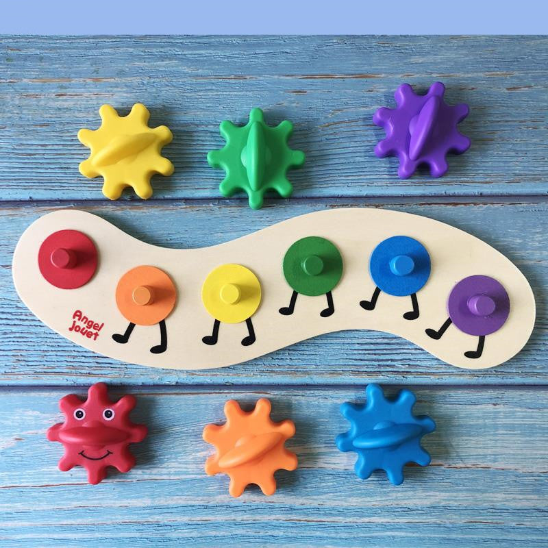 1-3 Year Old Baby Gear - Early Childhood Education Game Toy for Learning & Development