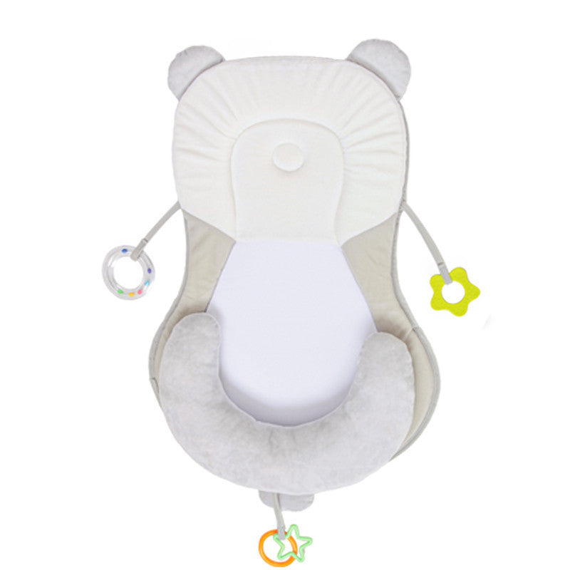 Baby Positioning Pad & Sleeping Pillow - Anti-Deflection Head Correction Support for Infant Sleep