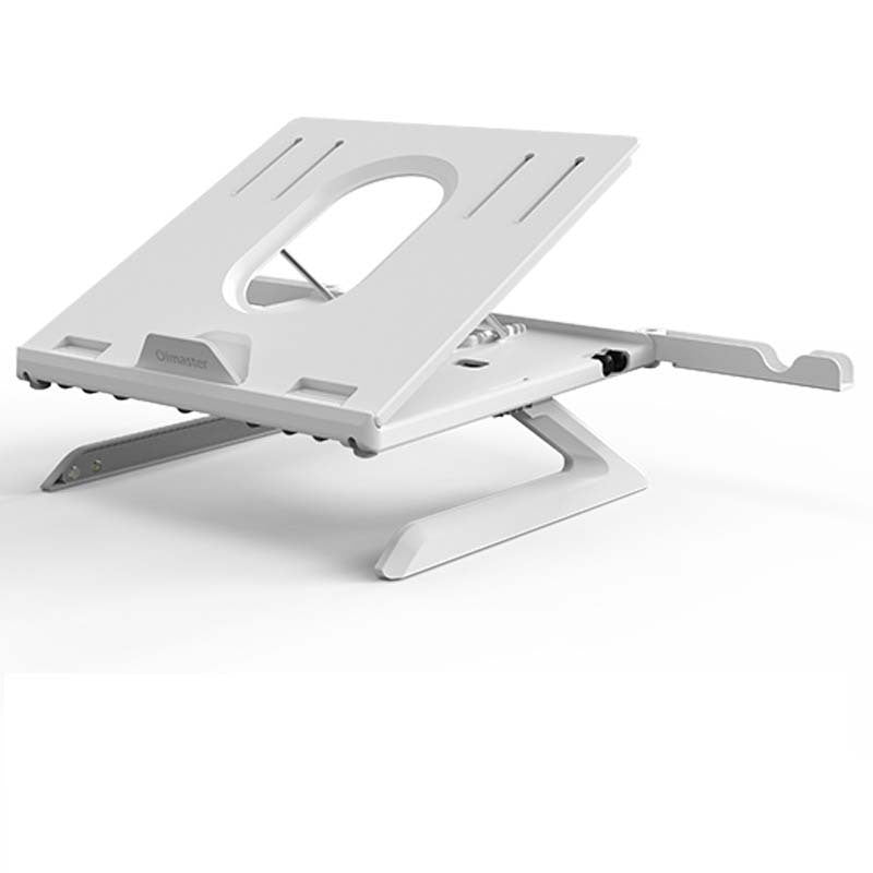 Multifunctional Laptop Stand – Folding, Adjustable Aluminum Alloy Desk Riser for Laptops & Monitors