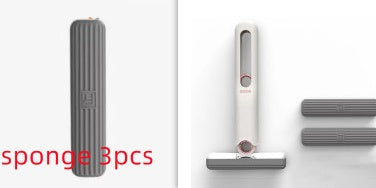 Mini Sponge Mop for Floor & Surface Cleaning - Portable Household Mop, Car Wiper & Glass Screen Desk Cleaner