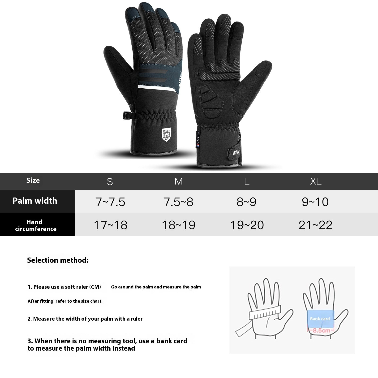 Outdoor Non-slip Cold Velvet Wear-resistant Gloves