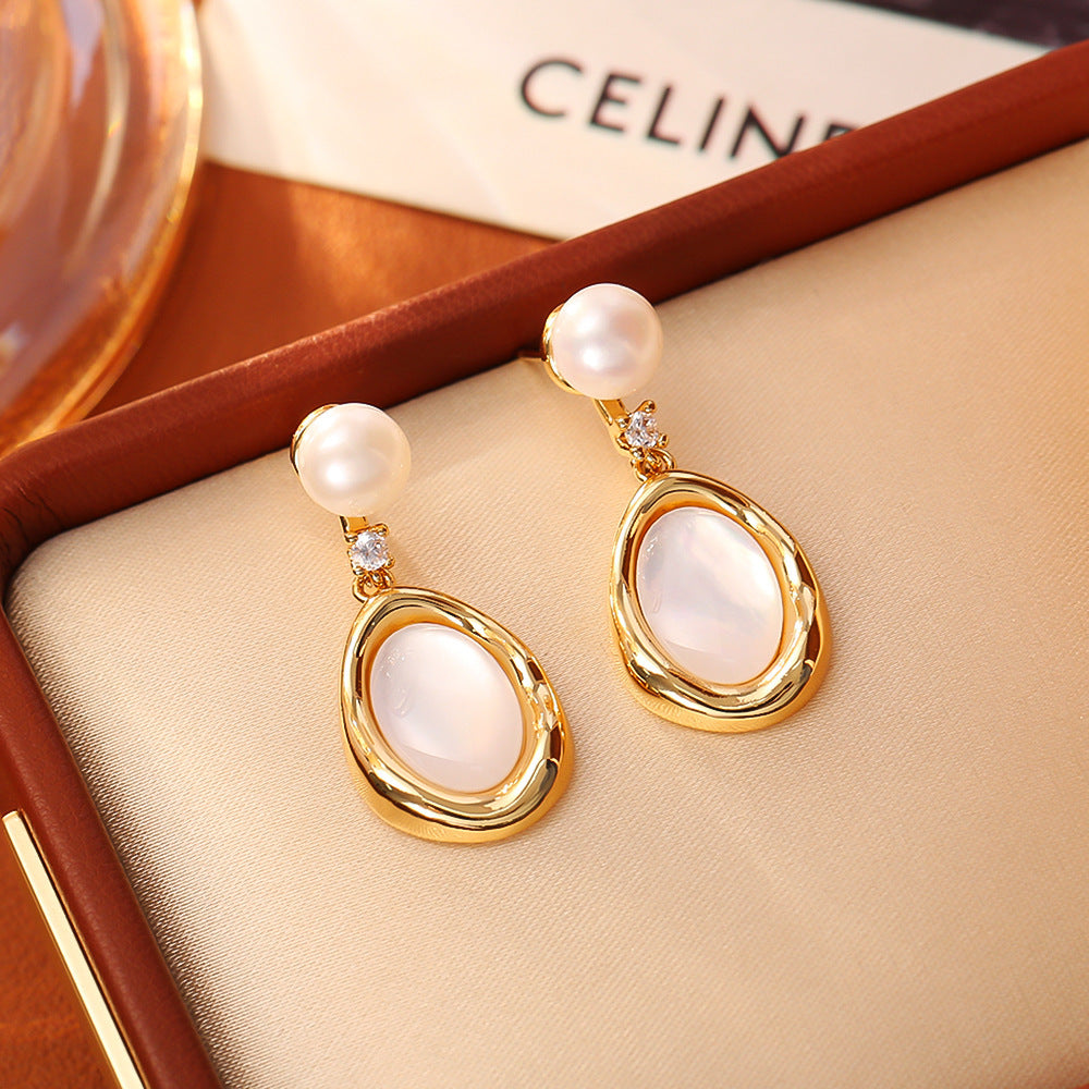 Affordable Luxury Fashion High-grade Elegant Simple Earrings