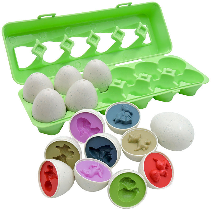 Baby Learning Educational Smart Egg Toy - Shape Matching & Sorting Montessori Toy for Kids & Children