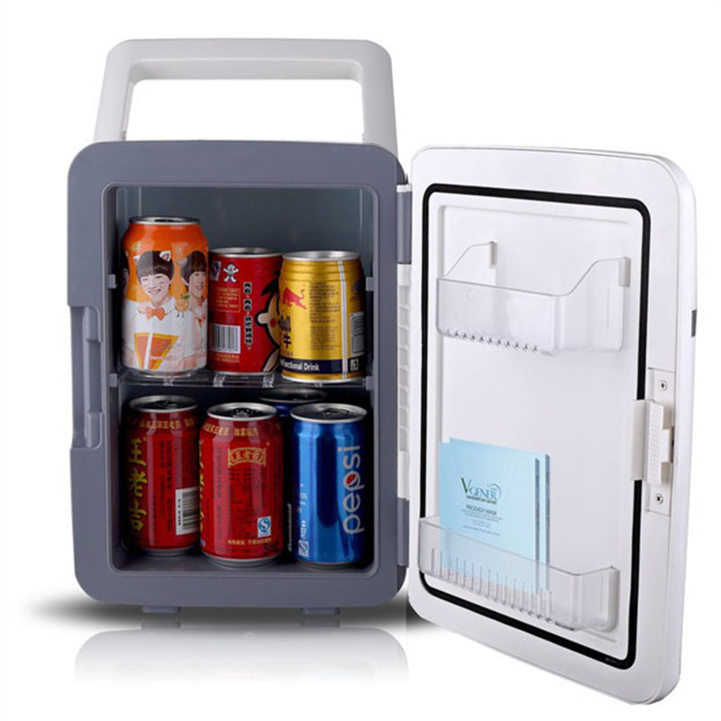 Household Refrigerating Box for Cosmetics & Beverages - Compact Storage Cooler for Skincare & Drinks