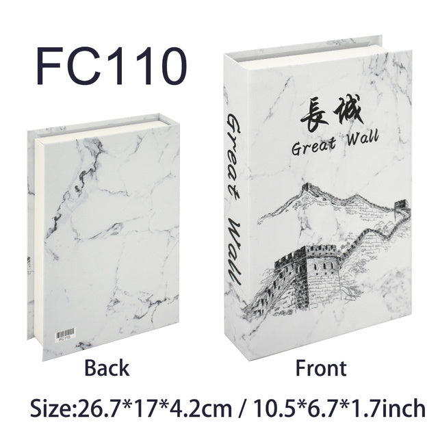 Luxury Openable Fake Books for Decoration - Realistic Simulation Book Storage for Home & Office