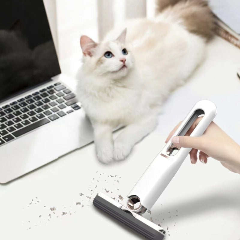 Mini Sponge Mop for Floor & Surface Cleaning - Portable Household Mop, Car Wiper & Glass Screen Desk Cleaner