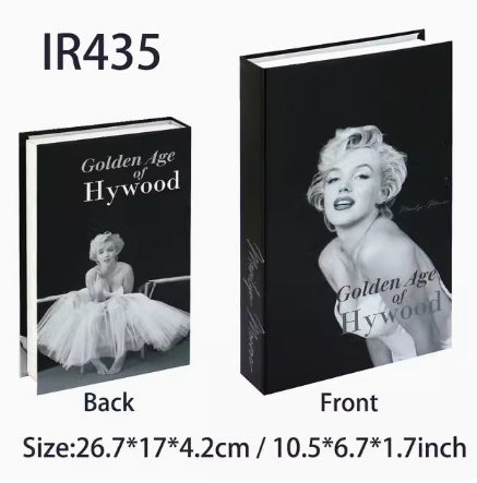 Luxury Openable Fake Books for Decoration - Realistic Simulation Book Storage for Home & Office