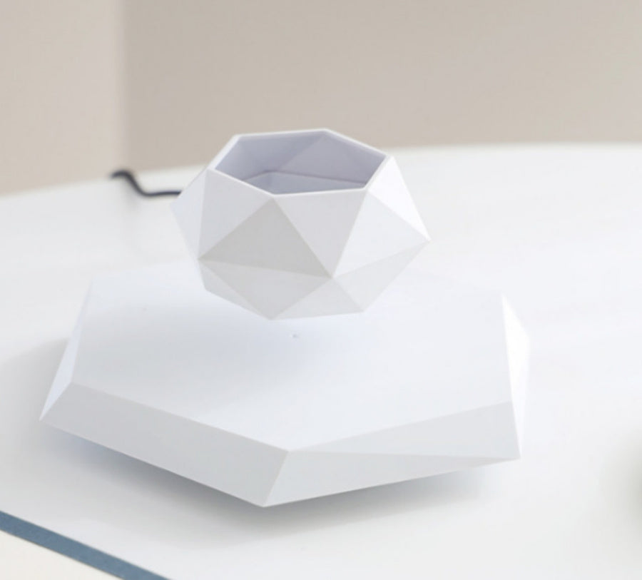 Floating Magnetic Levitating Flower Pot - Bonsai Air Plant Planter for Home & Office Desk Decor | Creative Gift