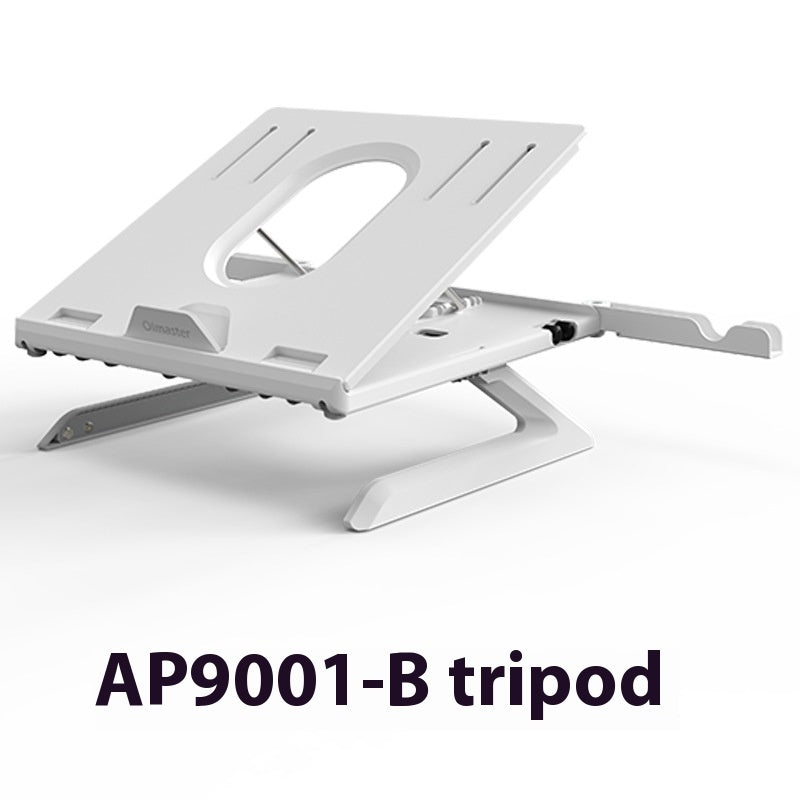Multifunctional Laptop Stand – Folding, Adjustable Aluminum Alloy Desk Riser for Laptops & Monitors