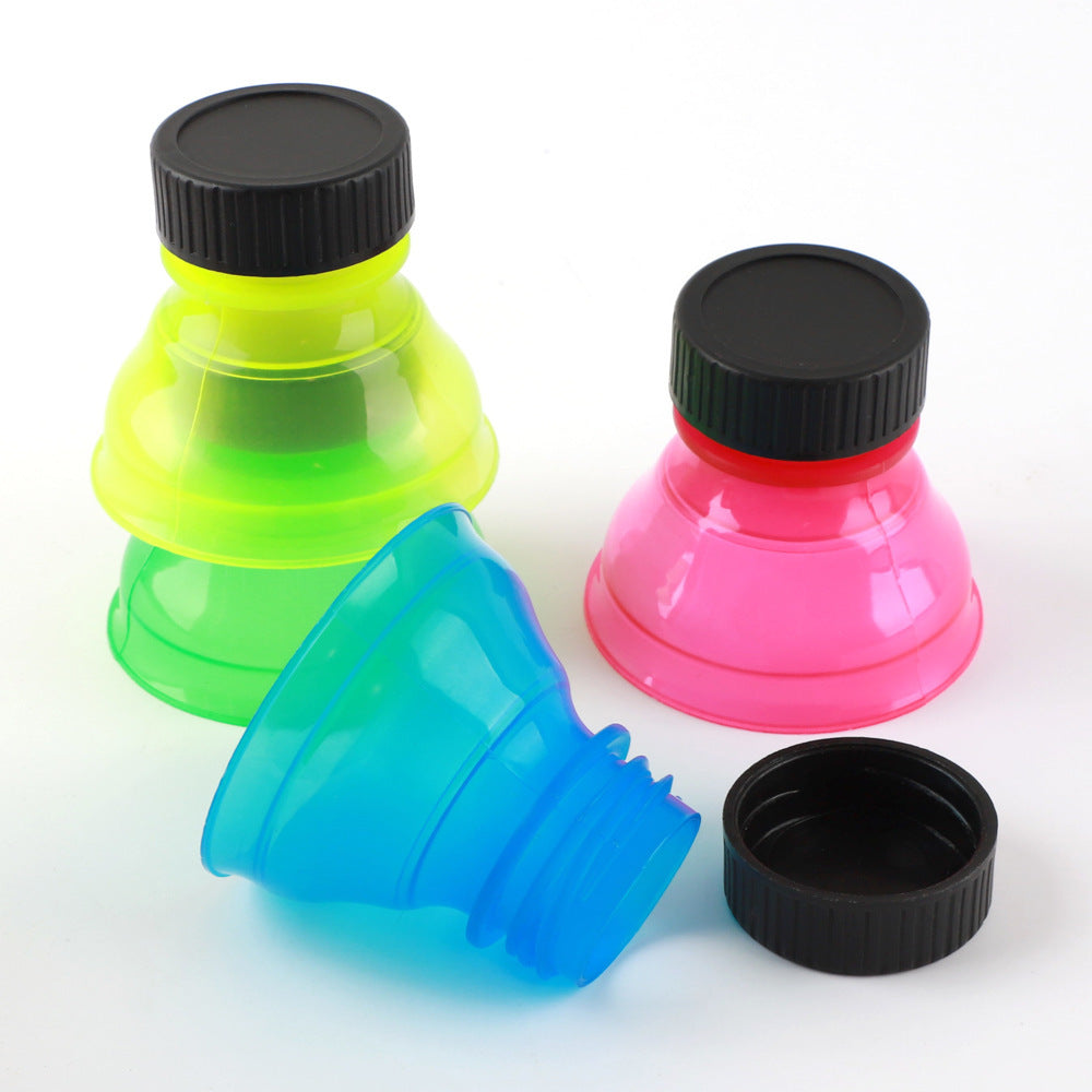 Easy-Open Can Sealing Caps - Dirt-Proof, Dust-Proof & Leak-Proof Lids for Beverages & Soda Bottles