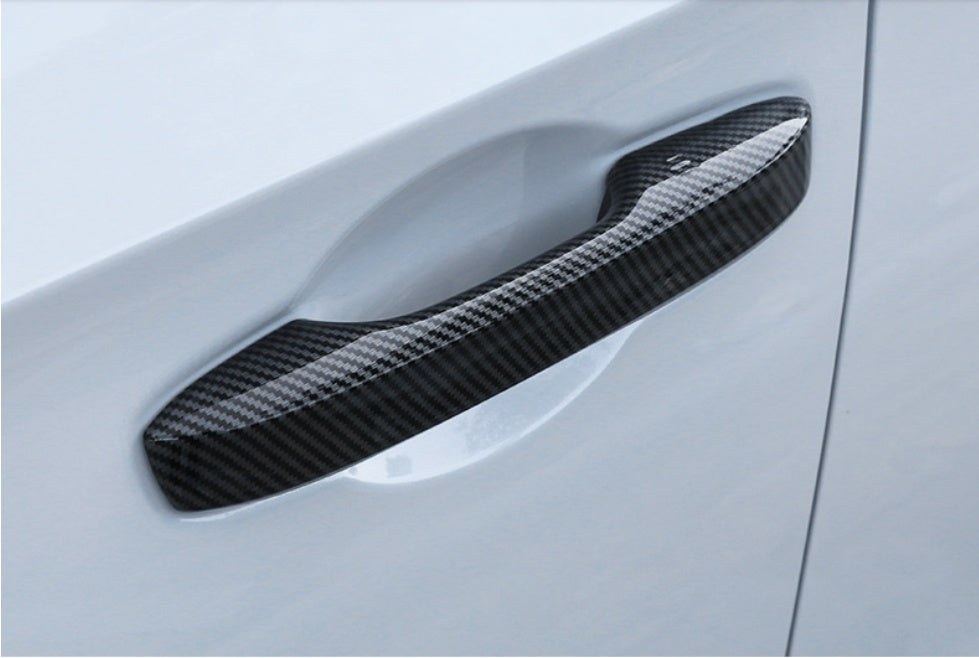 Car Door Handle Decorative Stickers - Stylish Auto Accessories for Exterior Customisation & Protection