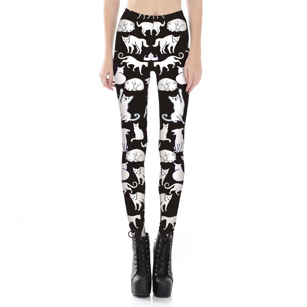 Women's Sports Workout Elastic Hip Lift Leggings