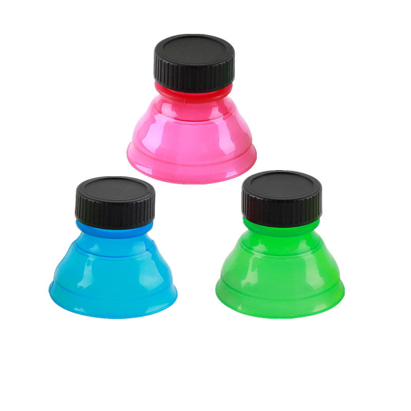 Easy-Open Can Sealing Caps - Dirt-Proof, Dust-Proof & Leak-Proof Lids for Beverages & Soda Bottles